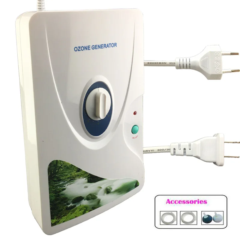 Koop 600 mg u 220 v 110 v Ozongenerator Sterilisator Air Ozonator ionisator O3 Timer Luchtreinigers Groente Ringen Zuiveren Lucht water