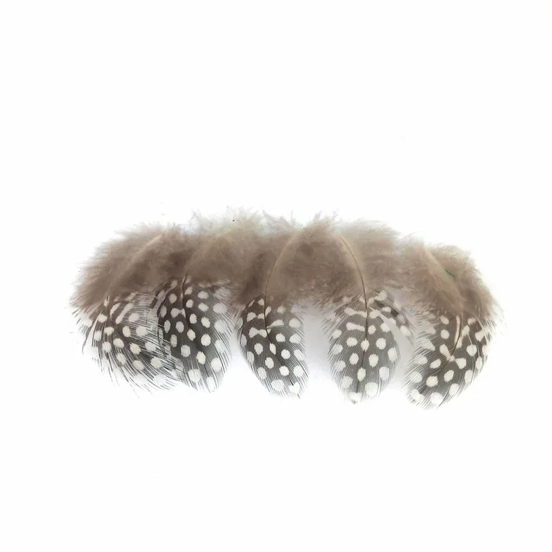 

20 pieces natural quality pheasant feather 2-4inches /5-10cm diy jewelry decorative accessories Guinea fowl feathers