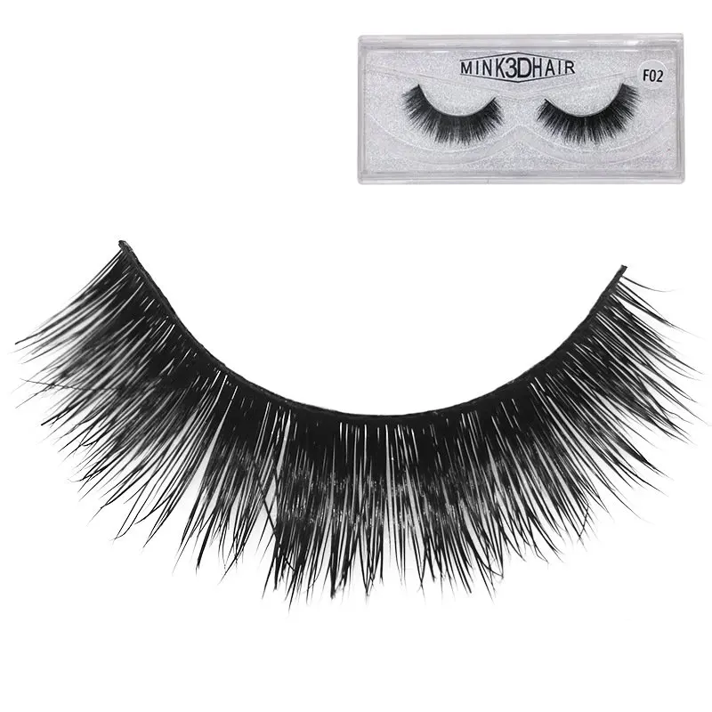 

YALIAO Mink Eyelashes Hand Made Crisscross False Eyelashes Cruelty Free Dramatic 3D Mink Lashes Long Lasting Faux Cils