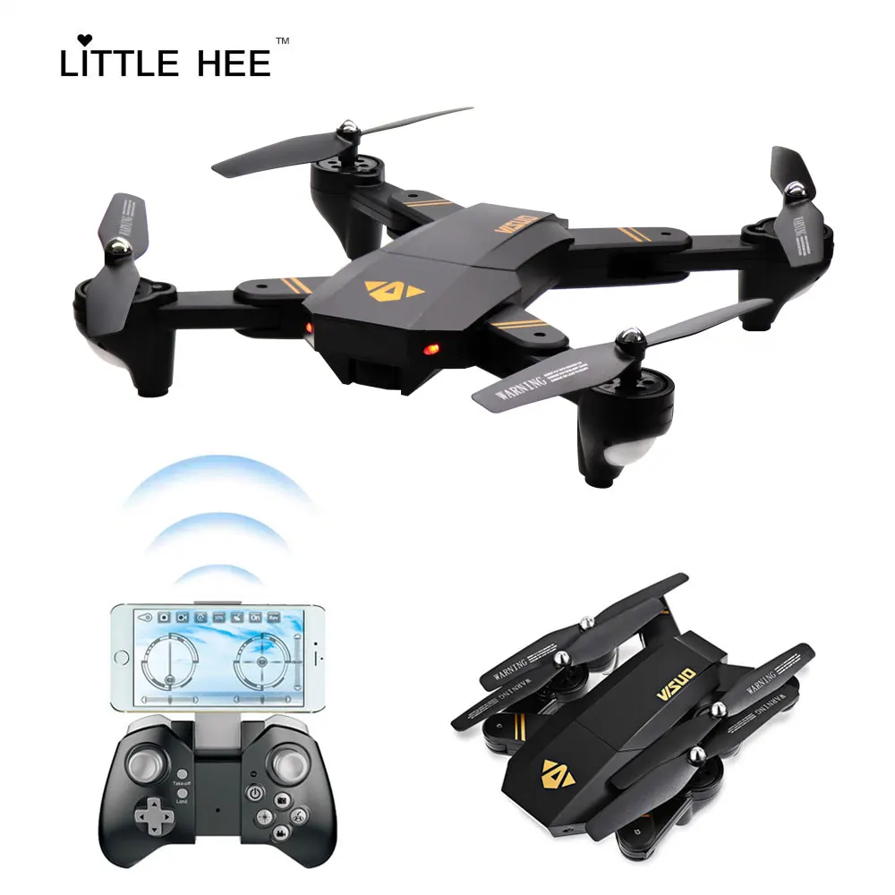 LITTLEHEE WIFI font b Drone b font 2017 XS809w 720p Remote Control Foldable Quadcopter Mini font