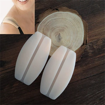 

1Pair Soft Silicone Bra Strap Holder Cushions Non-Slip Shoulder Strap Cushions Pads Holder Bra Pads Cushions Relief Pain