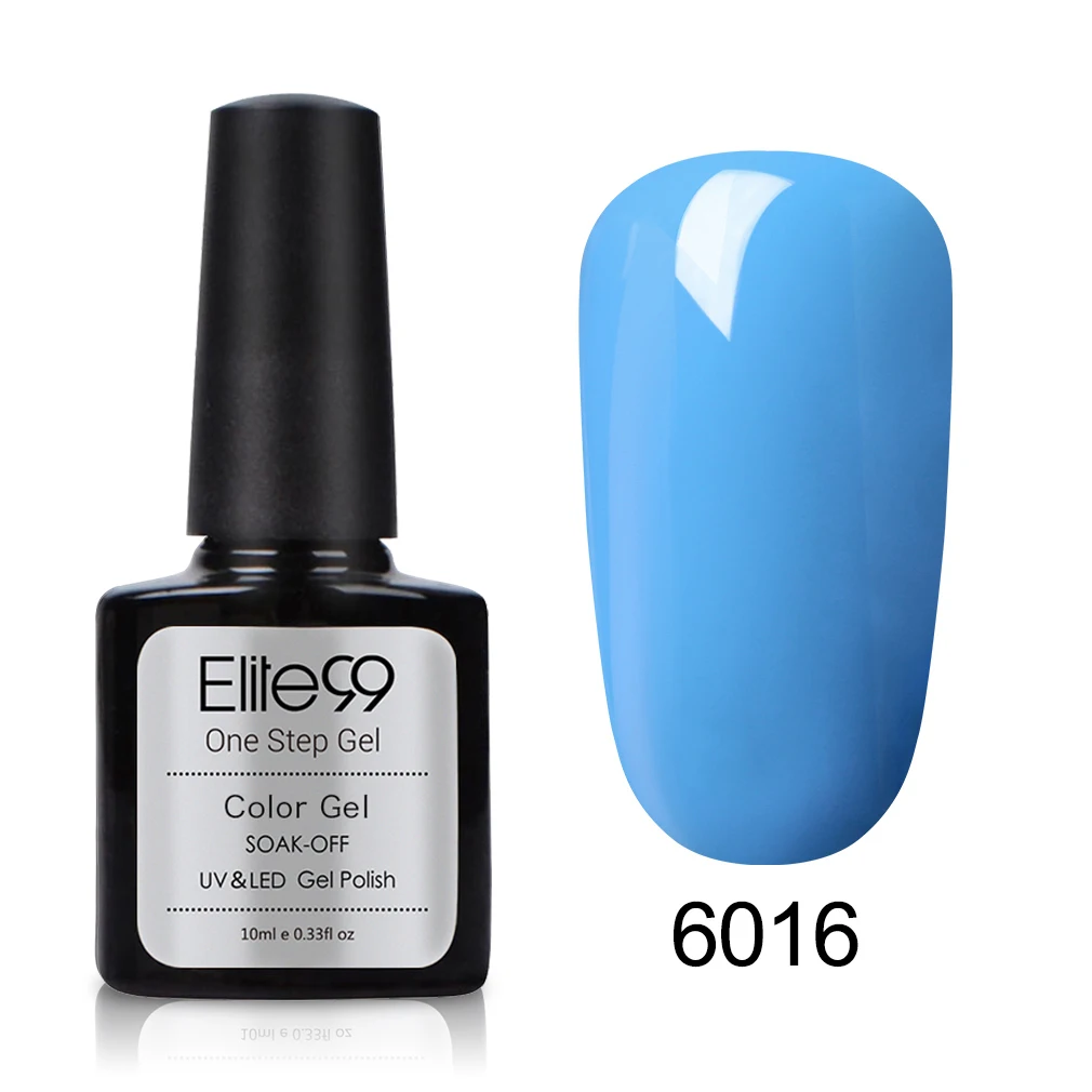 Elite99 один шаг УФ гель лак для ногтей светодиодный маникюрный лак не нужен базовый верхний слой Esmaltes Permanentes De UV color Vernis a Ongle