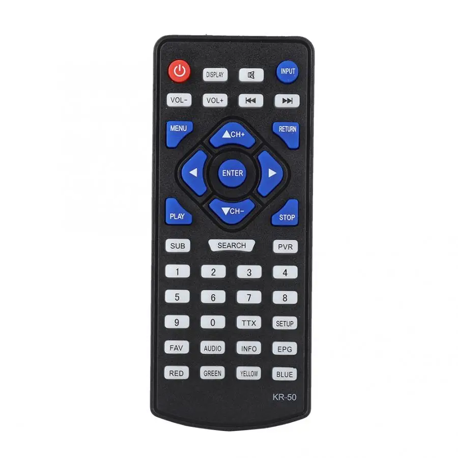 

Replacement Digital TV DVB-T2 Remote Control Television Controller For LEADSTAR KR-50 remote control