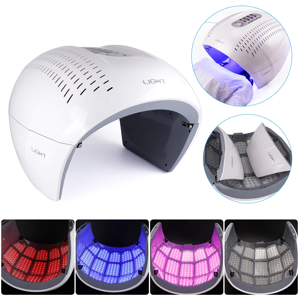 Rejuvenescimento da Pele Anti-rugas da Pele Cuidados de Beleza Máquina de Spa Sale Cores Máscara Facial Fóton Terapia Pdt Remover Acne Hot 4 Led 7 Acne Anti-rugas Da Pele Cuidados de Beleza máquina de SPA
