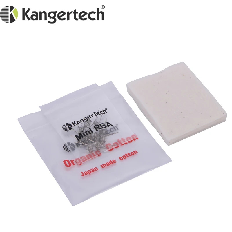 

20pcs/lot Original Kanger Subtank Mini RBA Coil 0.5ohm DIY Coil Heads Organic Cotton for Kanger Subtank Mini Atomizer Vaporizer