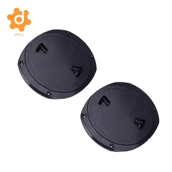 

6inch Marine Screw Out Twist Out Deck Plate Inspection Hatch Access Boat (2x)