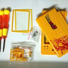 Новая желтая крышка шарика с драконом чехол для Nintendo dodslitendsсменная игровая консоль с крестиком/Y отвертки