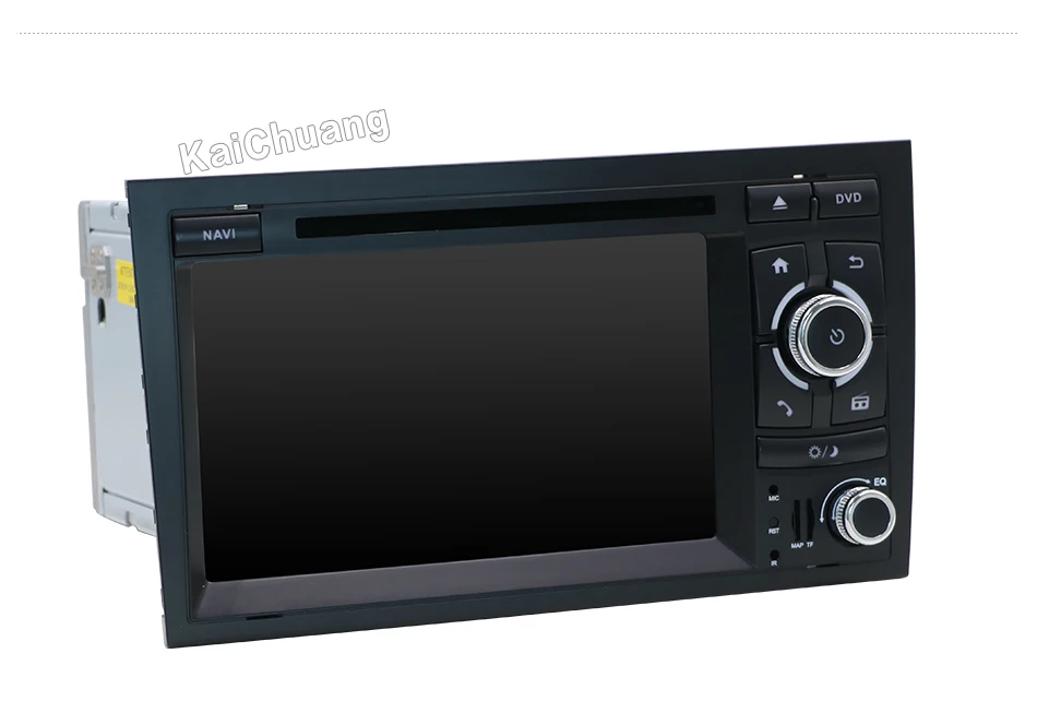 Top 8 Core 2 din Android 9.0 Car DVD CD player GPS Navigation for Audi A4 GPS (2003-2008) Audi S4/RS4/8E/8F/B9/B7 Autoradio Stereo 1