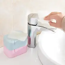 1 шт. портативное дорожное прямоугольное мыло блюдо пластиковый водонепроницаемый замок переносная мыльница с крышкой мыльница Коробка для мыла держатель Контейнер