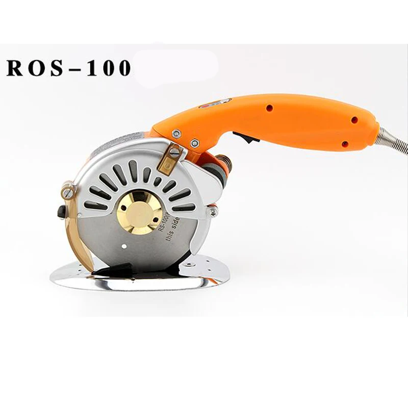 Электрические ножницы с прямым приводом серворезак ткань кожаный ковер режущие инструменты электрический резак для кругового вырезания - Цвет: ROS-100
