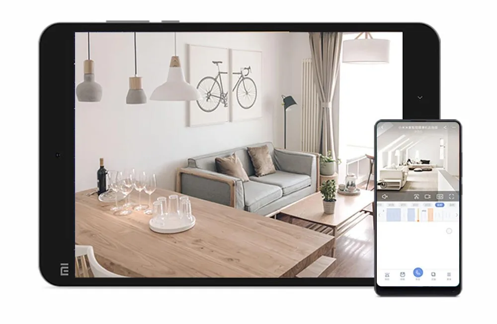 Обновленная версия смарт-камеры Xiao mi jia, веб-камера 1080 P, Wi-Fi, панорамирование, ночное видение, угол обзора 360, видео mi камера, вид, Радионяня