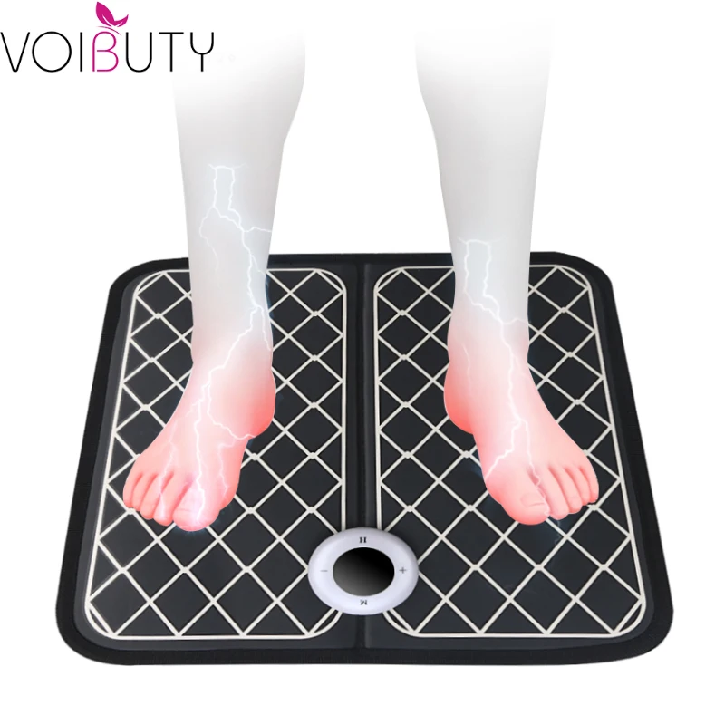 

EMS Smart Feet Circulation Stimulator Massager Electric Massager for Foot Boost Circulation & Relief Aching Feet Legs Muscles