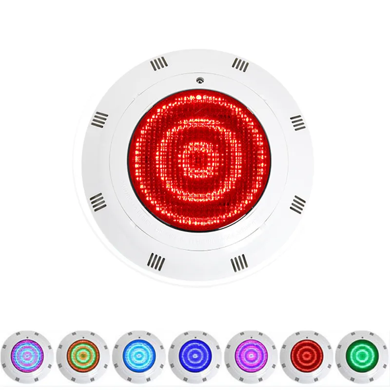 

24W Swimming Pool Light Waterfall Fountain Led Color Waterproof IP68 12V Wall Hanging Underwater Light RGB LED Landscape Lamp