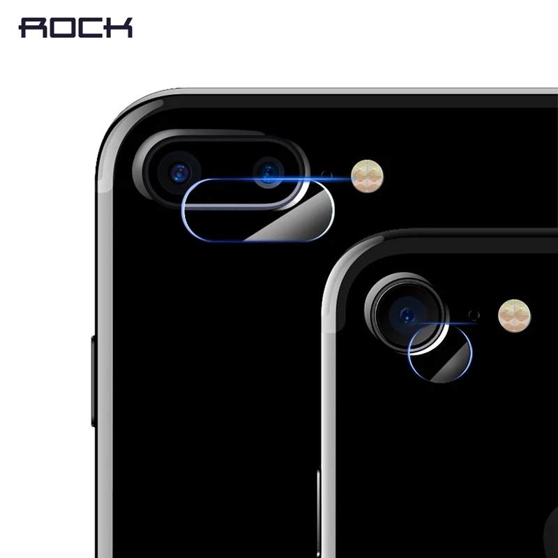 

ROCK Camera Len Film Tempered Glass for iPhone 7 8 plus Camera Lens Glass Protector for iPhone 7plus 8plus 0.15MM 2pcs/lot