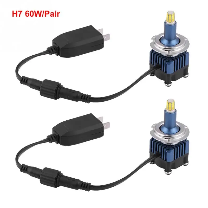 

2Pcs 360 LED H1 H7 H8 H9 H11 LED 9005 9006 60W 12V 6000K Car LED Headlight Driving Lamp Bulbs for Auto Kit