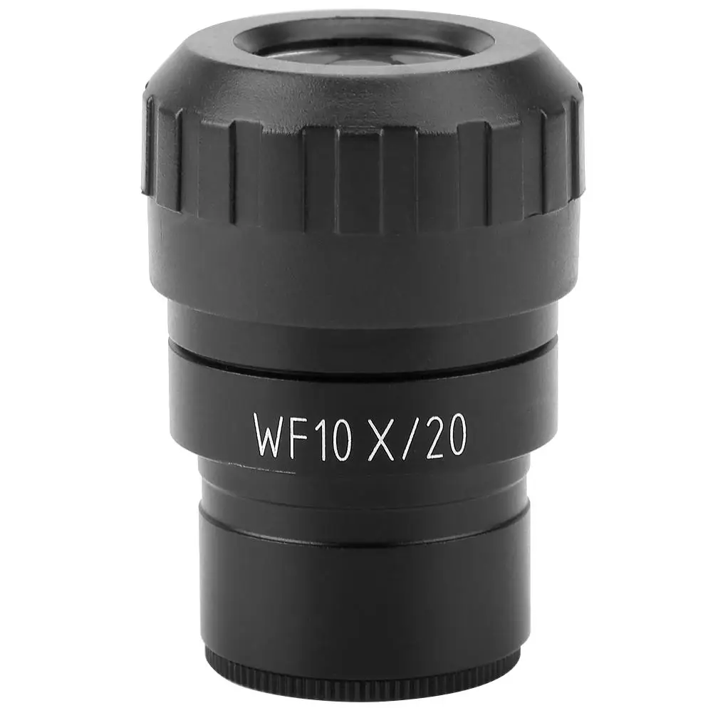 DM-WFY002a WF10X окуляр микроскопа 20 мм широкоугольный окуляр фокусных расстояний Длина микроскоп линзы окуляра 30 мм