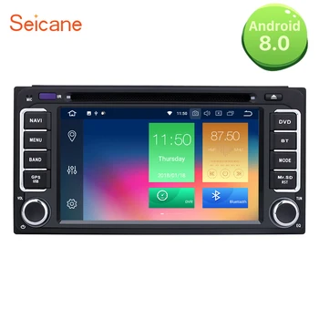 

Seicane Universal Car Radio 6.2" Android 8.0 2 DIN DVD Multimedia Player GPS Navigation for Toyota Camry Corolla Vitz Echo RAV4