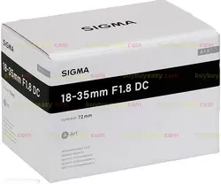 Sigma 18-35 мм F1.8 DC HSM Книги по искусству объектив для Nikon