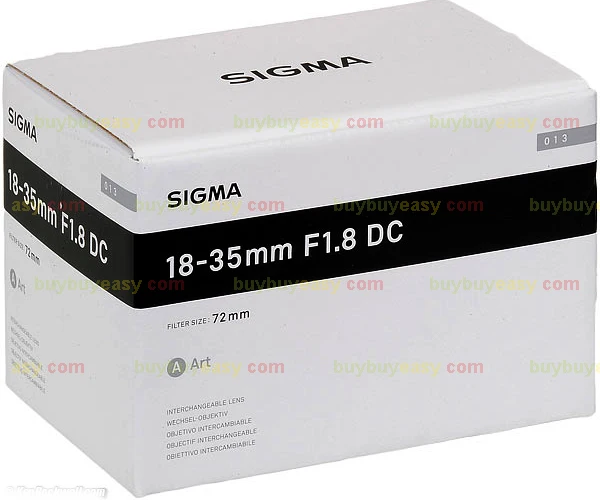 Sigma 18-35mm F1.8 DC HSM Art Lens For Nikon