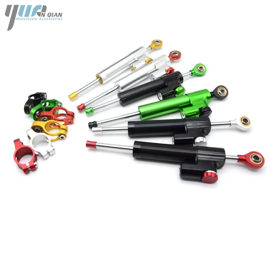 YUANQIAN Steering Stabilize Damper Damper Steering For HONDA CB1300 CB1000R ST1300 CB250 CBR954RR CBR250RR CB600F HORNET CB400