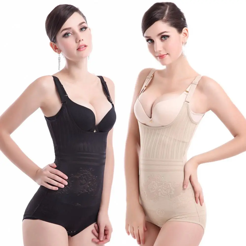 Sexy Lady Full Body Waist Trainer Shaper Breathable Corset Shapewear Bodysuit Women's Tummy
