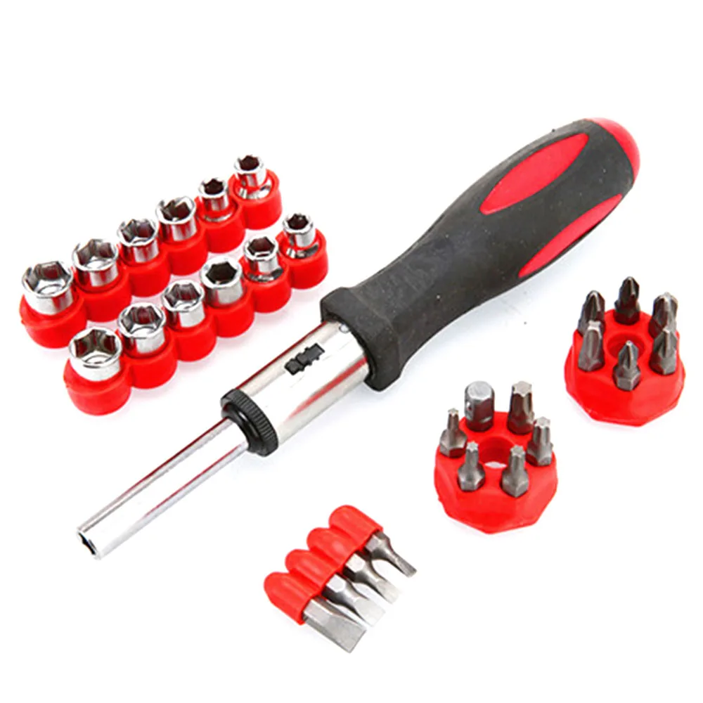 Buy 28 pcs/51pcs drill bit Multi function ratchet
