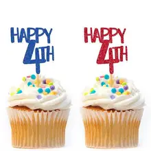 Индивидуальный номер блестки 1-й 2-й 3-й 4-й с изображением пирожного на день рожденья топперы крещение вечерние украшения пончик еда выбор