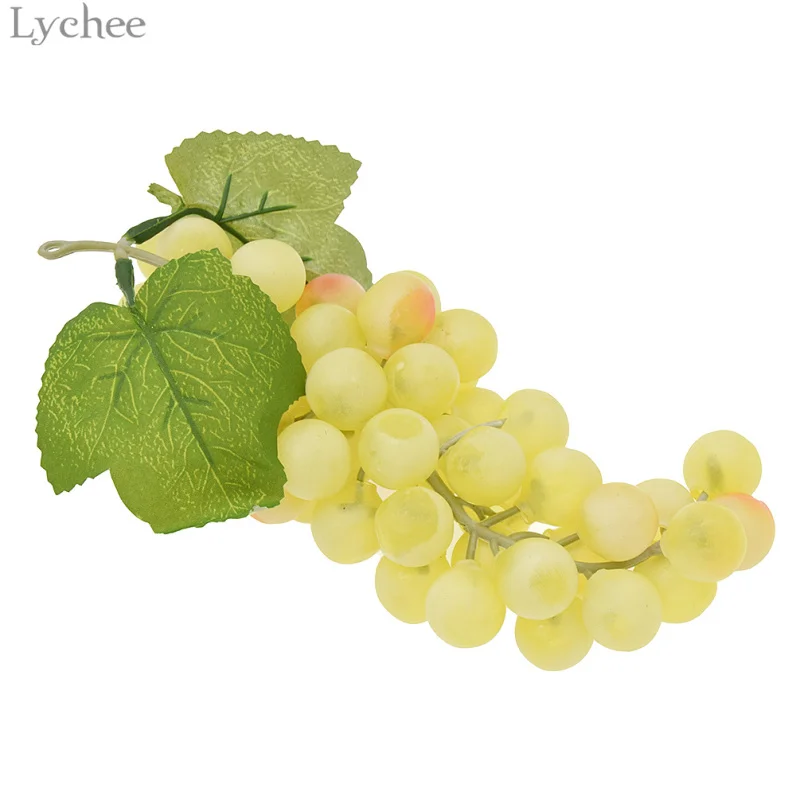Lychee имитация винограда для украшения дома DIY Пейзаж украшения милый мультфильм пены винограда вечерние принадлежности
