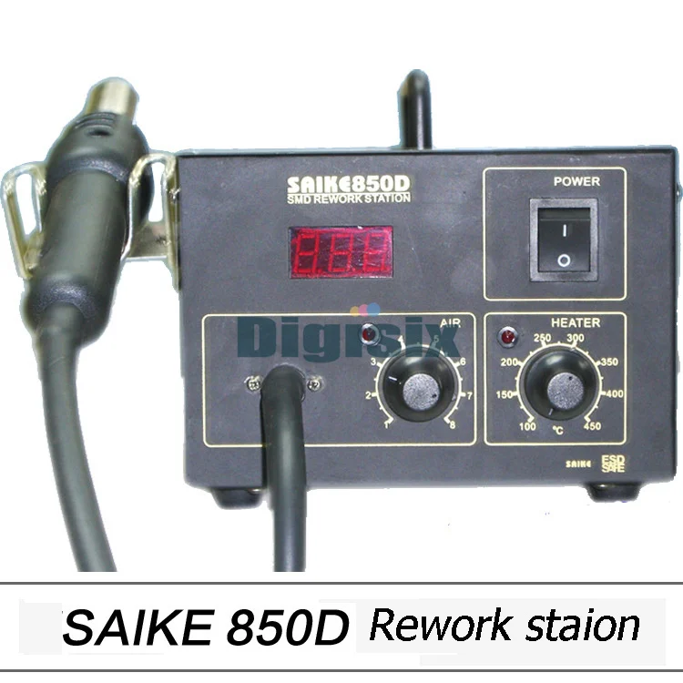 

Saike 850D hot air gun | Rework Station | pump hot air gun