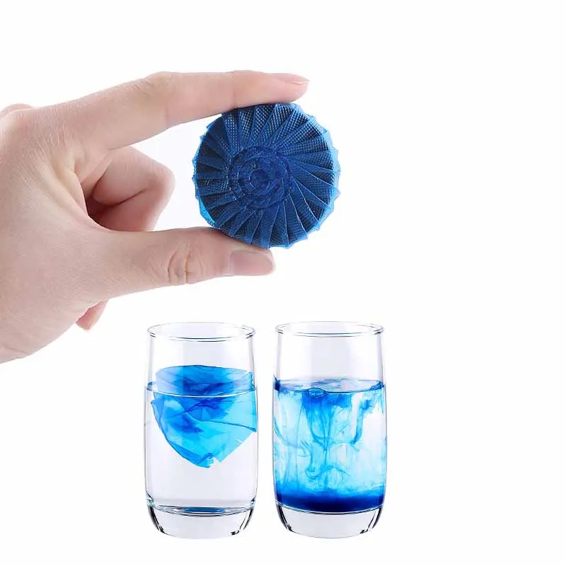 

4pcs/pack Toilet Cleaner Toilet Dirt-removal Mint Marine Fragrant Magic Automatic Flush Toilet Cleaner Bathroom Accessories
