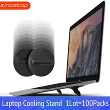 Foldable laptop Stand Notebook Cooling Bracket Cooler Radiator Holder Foldable For iPad MacBook Air Mac Desk Stands Tablet Mount fashion laptop stands wooden stand for notebook holder with cooling function universal wood bracket for laptop