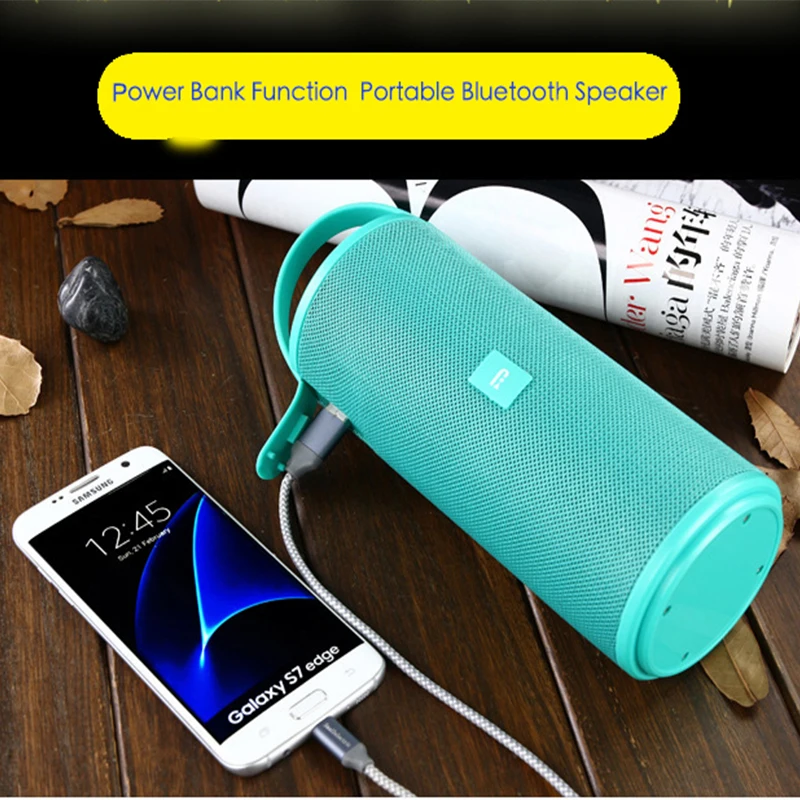 Samtronic JC208 Wireless Portable Bluetooth Speaker with Power Bank