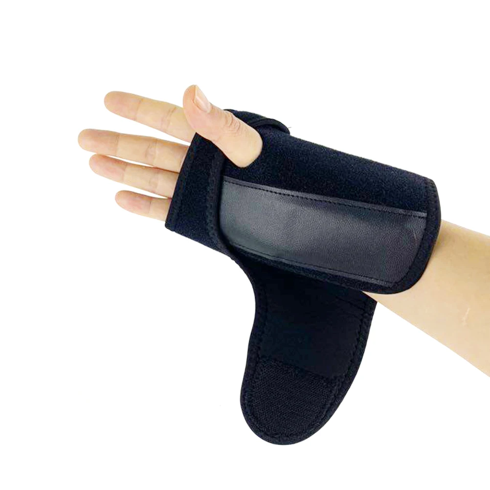 1 шт. браслет Регулируемая стальная пластина дышащий Sprain фиксированная Шестерня запястья шина для артрита