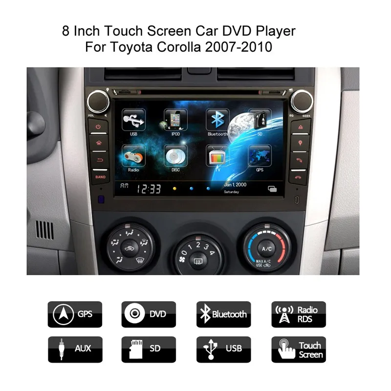 Clearance wince6.0system 800Mhz CAR DVD PLAYER BLUETOOTH TV GPS NAVIGATION RADIO FOR lexus rx300,rx330,rx350,rx400h toyota Harrier 10