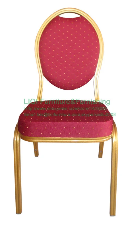 wholesale quality strong Stacking aluminum hotel chairs LQ L1080