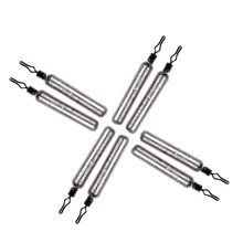 5 шт. Pour рыболовный грузик из свинца 3,5/5/7/10/12/15/18g цилиндрический Карп рыбную ловлю Приманки Крюк грузило рыболовные снасти аксессуары Pesca