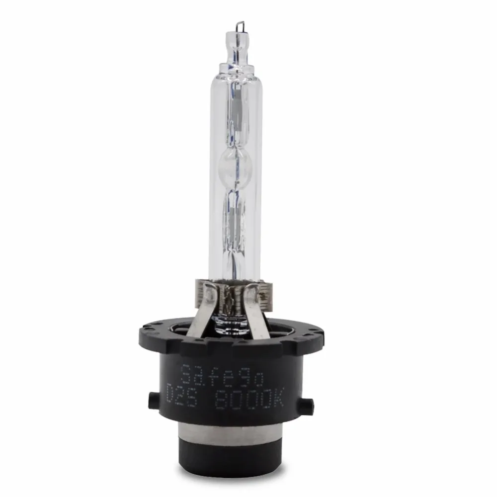 2 шт AC 12 в 35 Вт D2S ксеноновая лампа HID лампа металлический держатель сменный светильник лампа для автомобиля головной светильник лампа 4300 К 6000 К 8000 К