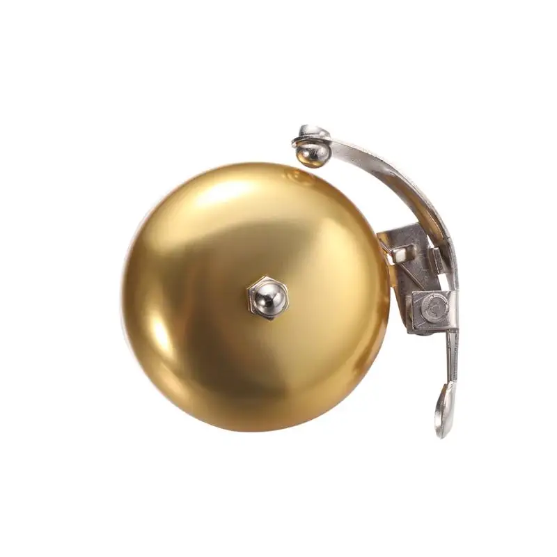 

Bicycle Bell Mountain Bike Aluminum Alloy Large Bell Cycling Equipment Accessories (Yellow)