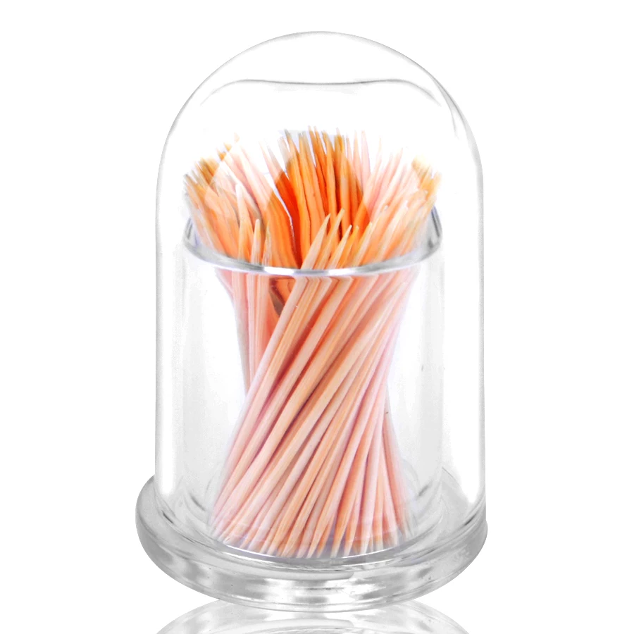 Plastic Toothpick Holders transparent Acrylic suitale for home and