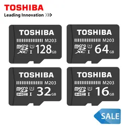 TOSHIBA 128 GB U1 карты памяти 64 GB SDXC max 100 м/с Micro SD карты SDHC-I 32 GB 16G Class10 официальное подтверждение 8G Class4