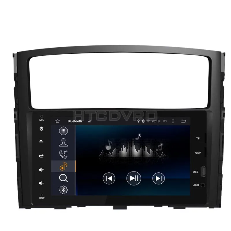 Cheap YMODVHT 8inch Octa Core 4GB+32GB Android 9.0 Car DVD Player for Mitsubishi Pajero V97 2006-  Radio Stereo GPS Navigation 5