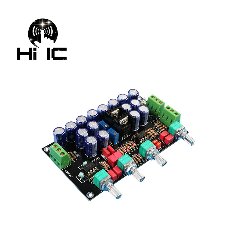 Бесплатная доставка NE5532 HIFI предусилитель тональная плата с высоким средним