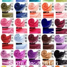 12 шт./лот) плотная пашмины длинный шарф мода платки 40 женщин цветов шарф PP001