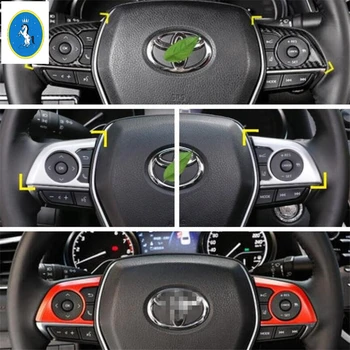 

Yimaautotrims Auto Accessory Steering Wheel Decoration Cover Trim Fit For Toyota Avalon 2019 2020 Red / Matte / Carbon Fiber ABS