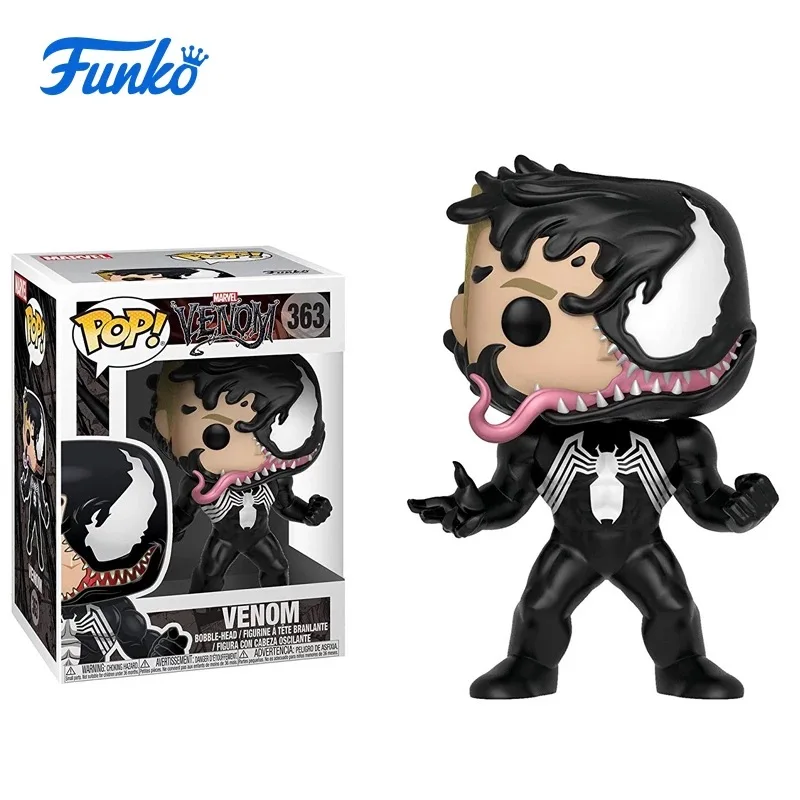Funko pop Официальный Marvel: Venom - Eddie Brock Виниловая фигурка Коллекционная модель игрушки