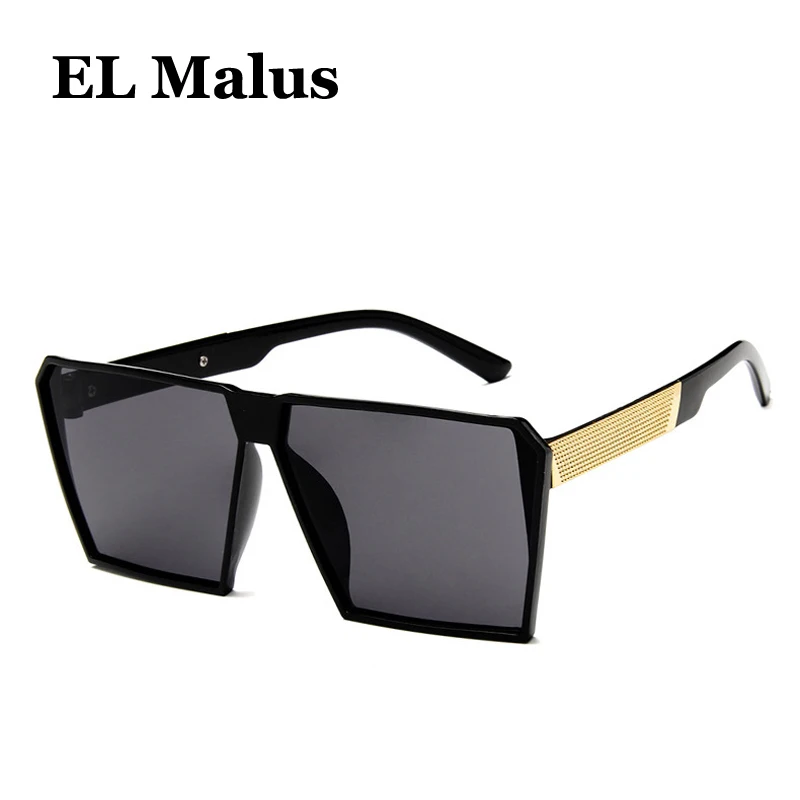 men's big square sunglasses