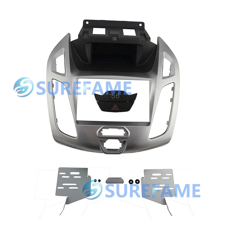 

Facia for Ford Transit Connect Tourneo Connect 2013+ with Switch Radio DVD Stereo CD Panel Dash Kit Trim Fascia Face Plate Frame