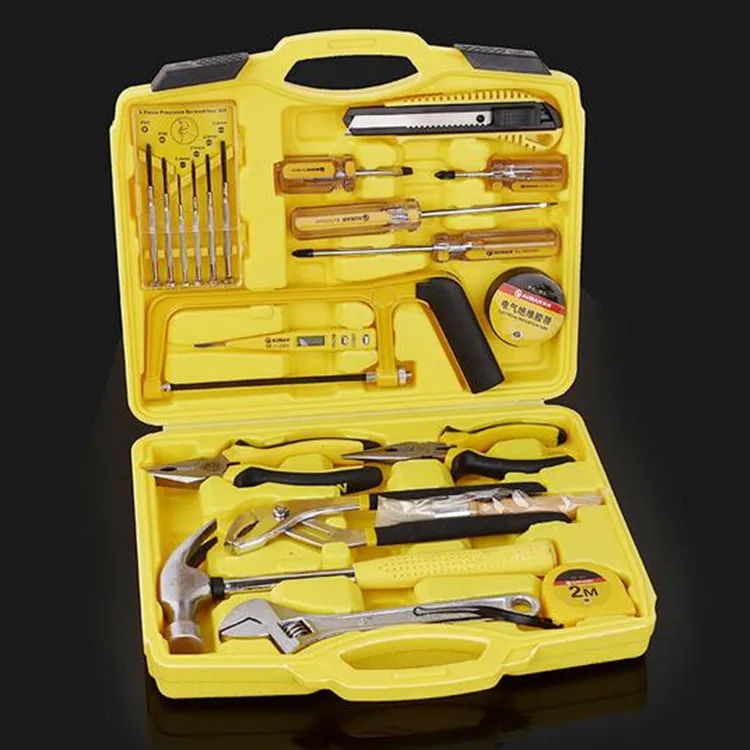 

22PCS High Quality portable home tools kit Repairs Tools Set  household Hand Tool Boxes Instruments caixa de ferramenta