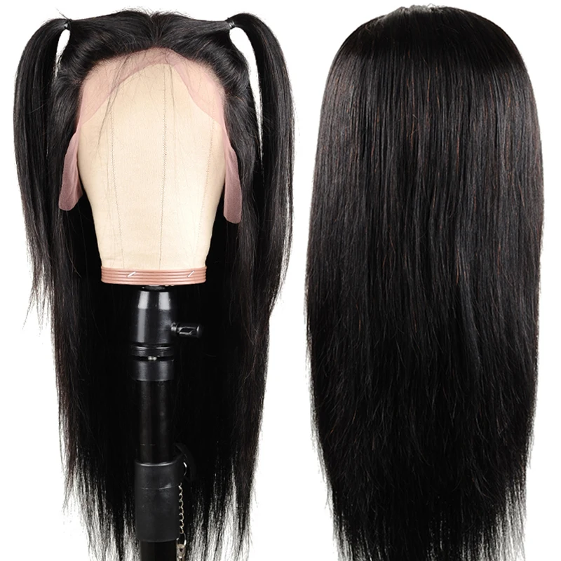 straight hair lace front human hair wigs