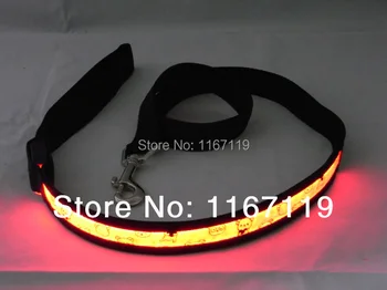 

Wholesale 200pcs/lot Cartoon Pattern LED Dog leash Safety Pet products For dog or Cat for training puppy Medium Large dogs